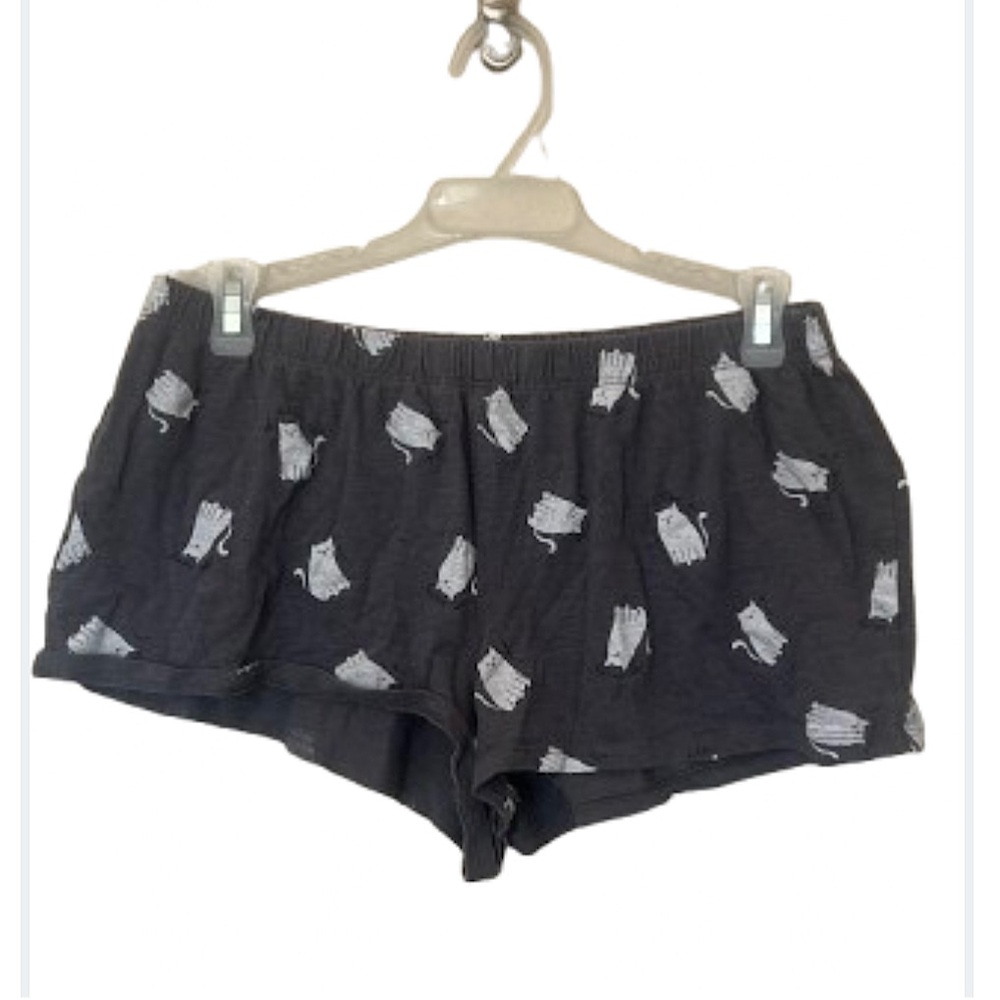 Forever 21 | Gray Cat Pajama Shorts